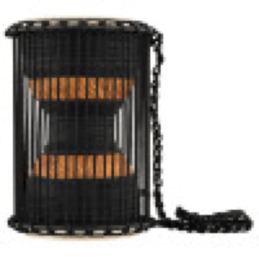 [SO] Meinl African Talking Drum 7 x 12 Medium Brown/Black - Drum Center Of Portsmouth