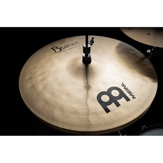 Meinl Byzance Traditional Extra Hammered Hi Hat Cymbals 15"