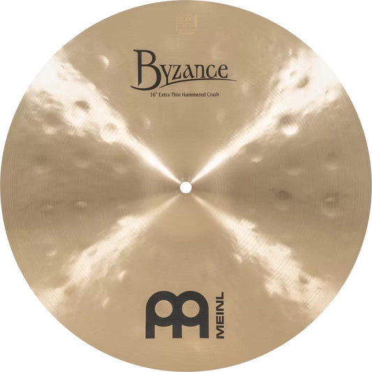 Meinl Byzance Traditional Extra Thin Hammered Crash Cymbal 16"