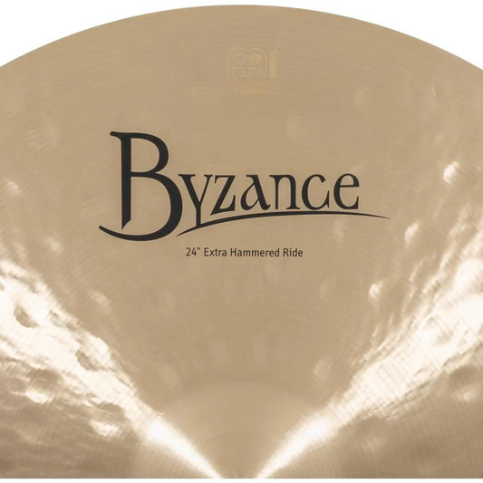 Meinl Byzance Traditional Extra Hammered Ride Cymbal 24"