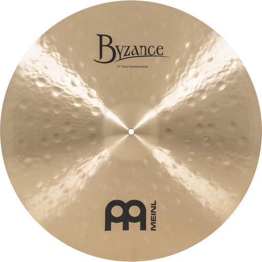 Meinl Byzance Traditional Extra Hammered Ride Cymbal 24"
