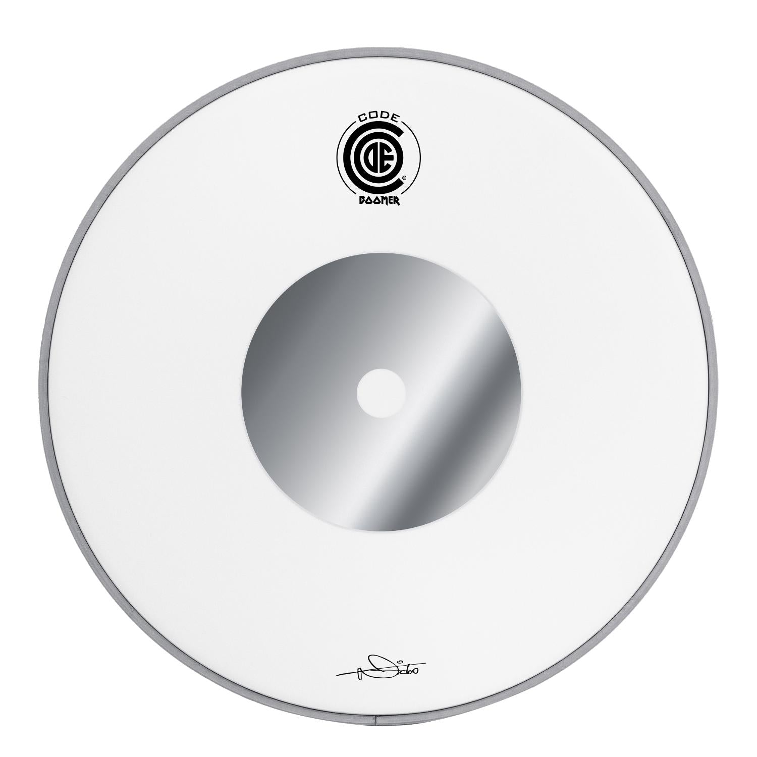 Code Nicko McBrain Boomer Drum Head 12" Clear