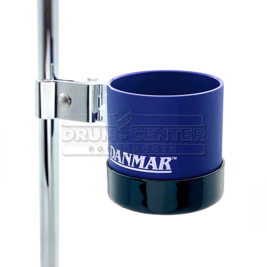 Danmar Clamp-On Cup Holder, Blue - Drum Center Of Portsmouth
