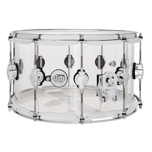 DW Design Snare Drum 14x8 Clear Acrylic - Drum Center Of Portsmouth