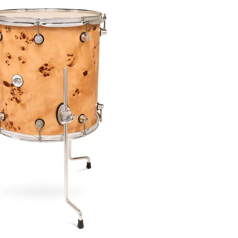 EMBARGOED - ACTIVATE OCT 13 - DW Design Limited Edition 6pc Drum Set Natural Mappa Burl - Drum Center Of Portsmouth