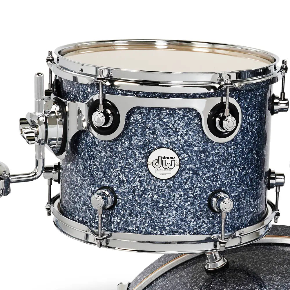 DW Design 4pc Drum Set Blue Granite - Drum Center of Portsmouth