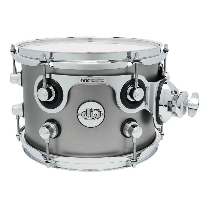 DW Design Mounted Tom 10x7 Titanium Satin - Drum Center Of Portsmouth