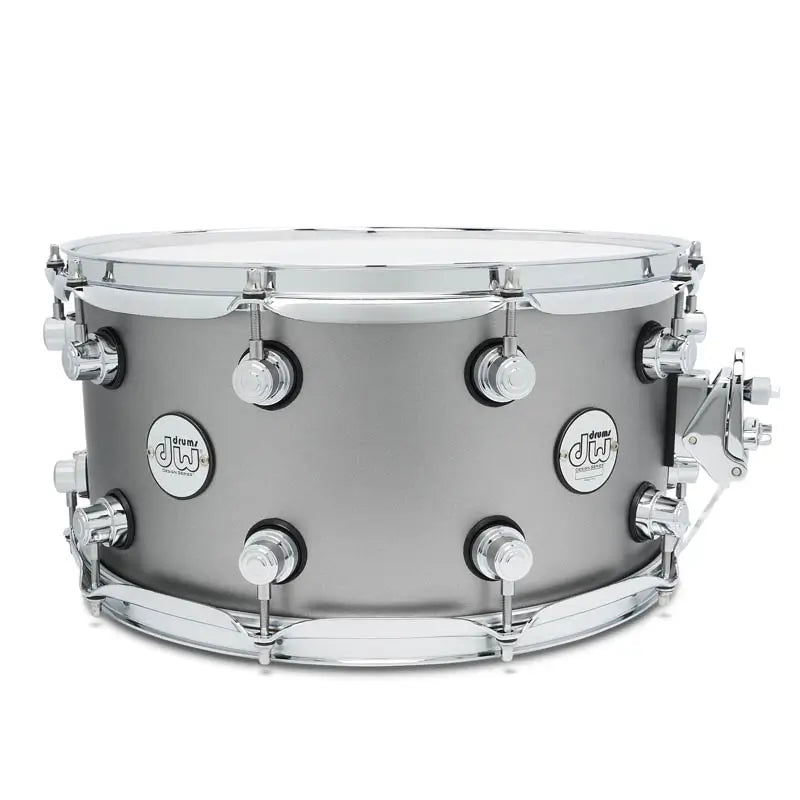DW Limited Edition Design Snare Drum 14x7 Titanium Satin - Drum Center of Portsmouth