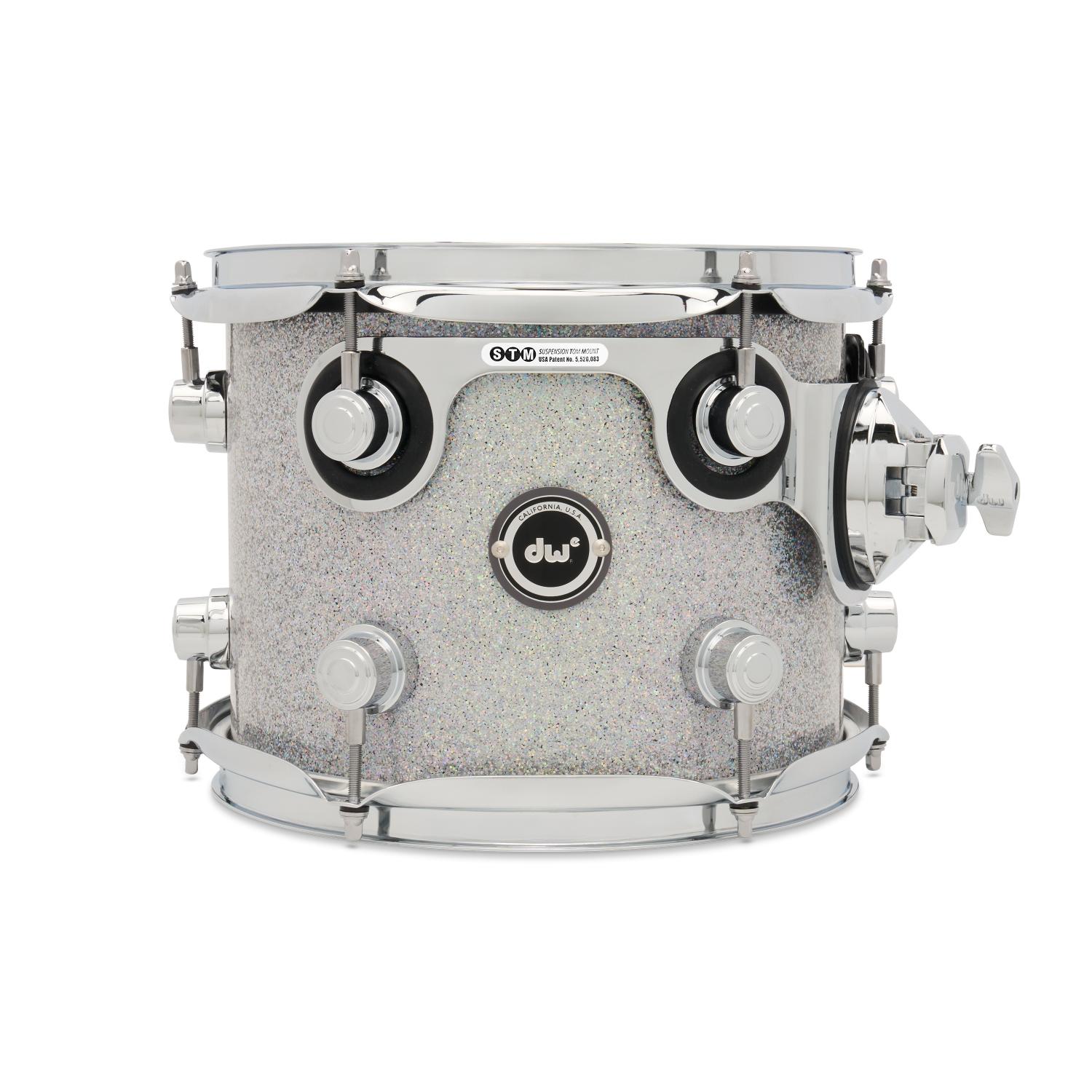 DW DWe Electronic/Acoustic Tom 10x8 Diamond Nebula - Drum Center Of Portsmouth