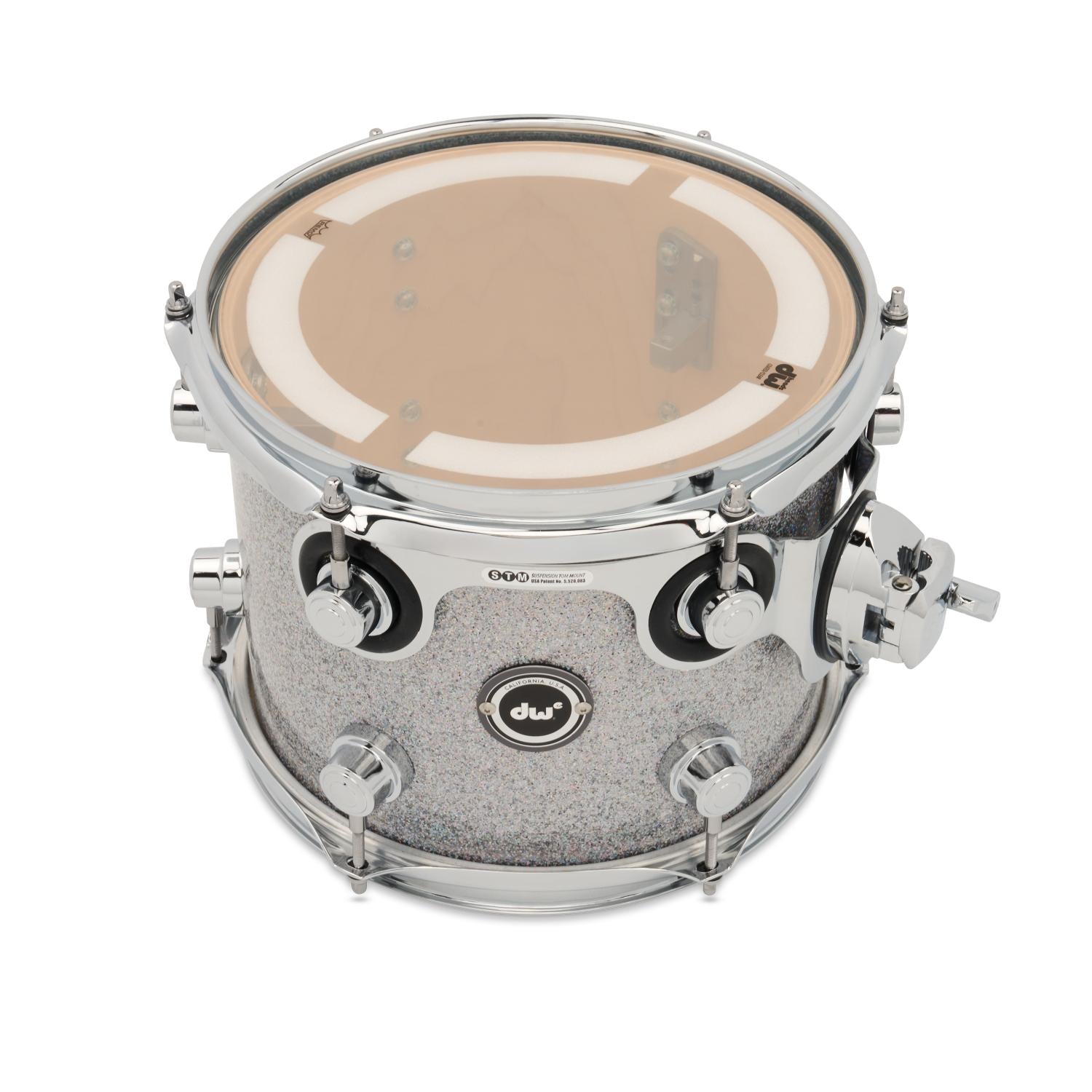 DW DWe Electronic/Acoustic Tom 10x8 Diamond Nebula - Drum Center Of Portsmouth