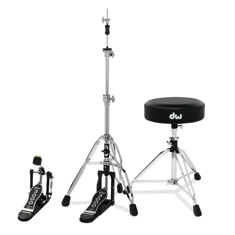 DW 3000 3pc Hardware Pack w/Single Pedal