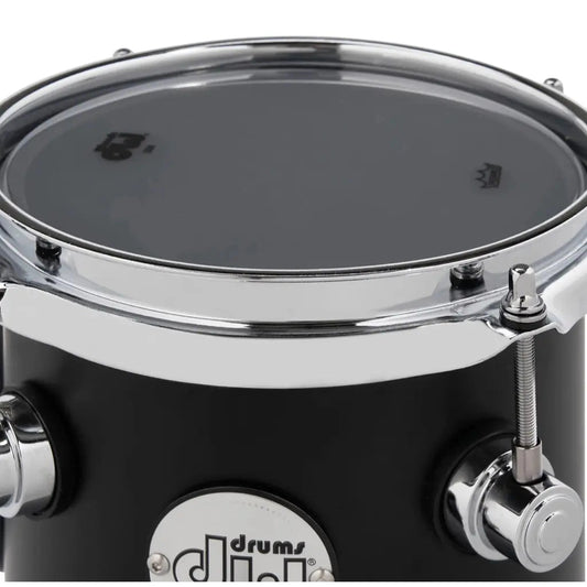 DW Design Rata Tom 6x10 Matte Black - Drum Center Of Portsmouth