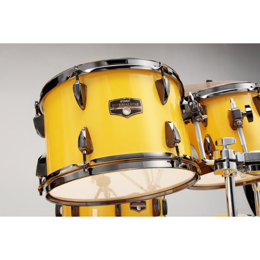 Tama Imperialstar 7pc Complete Double Bass Drum Set Electric Yellow - Drum Center of Portsmouth