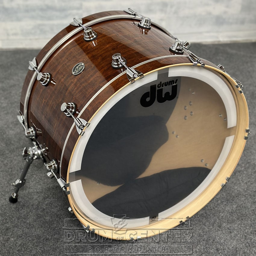 DW Performance Bass Drum 24x14 Walnut Lacquer - DCP Exclusive! - Drum Center Of Portsmouth