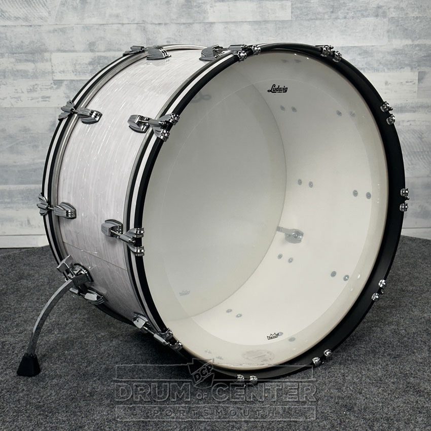 Ludwig Classic Maple "Super 70's"  Bass Drum 26x14 70s White Marine Pearl - DCP Exclusive! - Drum Center Of Portsmouth