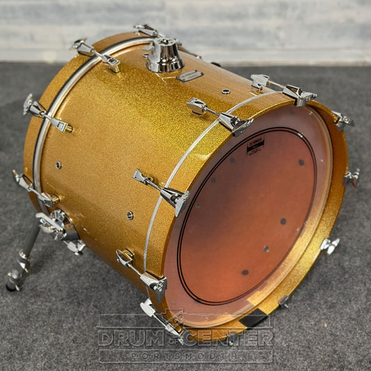 Yamaha Absolute Hybrid Maple 4pc Drum Set w/20"BD Gold Champagne Sparkle - Drum Center Of Portsmouth