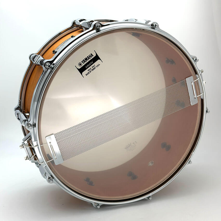 Used Yamaha Absolute Hybrid Snare Drum 14x6 Vintage Natural - Very Good - Drum Center Of Portsmouth