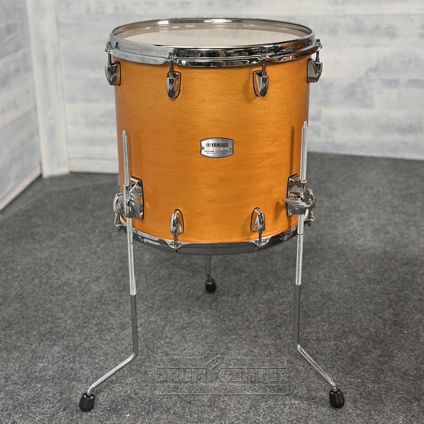 Yamaha Tour Custom Maple 4pc Drum Set 20/12/14/14 Caramel Satin - Drum Center Of Portsmouth