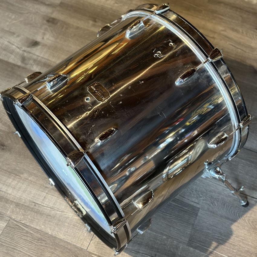 Used Pearl Export 4pc Drum Set Smokey Chrome - Fair - Drum Center Of Portsmouth