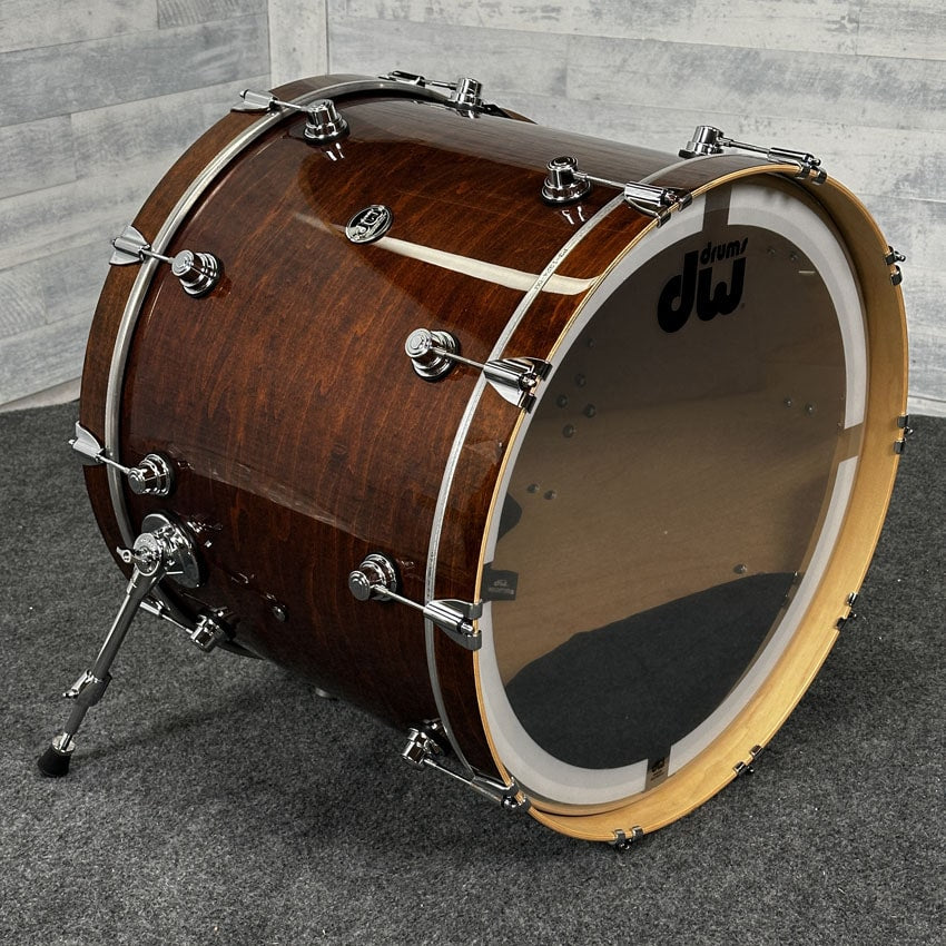 DW Performance Bass Drum 24x18 Walnut Lacquer - DCP Exclusive! - Drum Center Of Portsmouth
