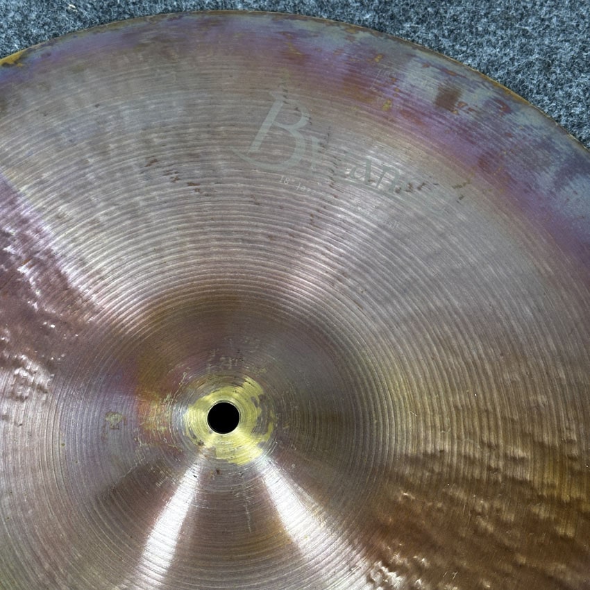 Used Meinl Byzance Jazz Extra Thin Crash Cymbal 18" - Good - Drum Center Of Portsmouth