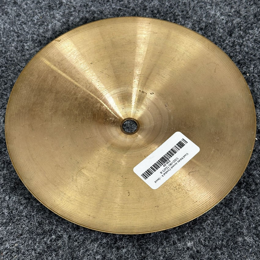 Used Paiste Accent Cymbal 8" - Good - Drum Center Of Portsmouth