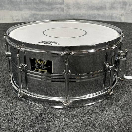 Used Mapex Mars Steel Snare Drum 14x6.5 - Good - Drum Center Of Portsmouth