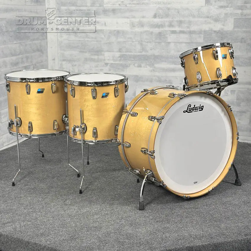 Ludwig Legacy Maple 4pc Bonham Drum Set Natural Maple - Drum Center Of Portsmouth