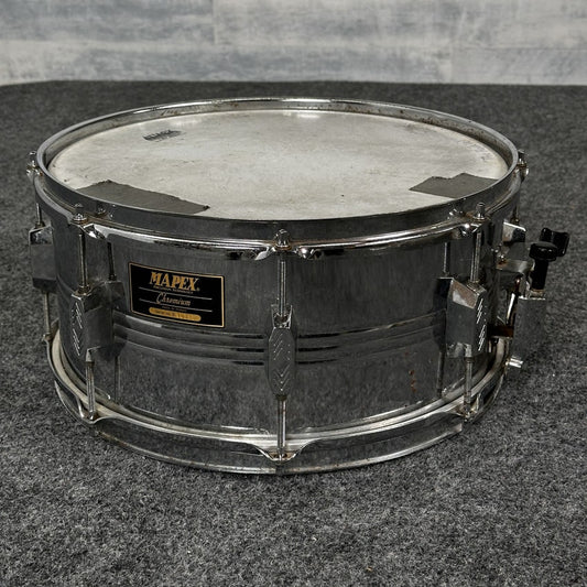 Used Mapex Chromium Snare Drum 14x6.5 - Fair - Drum Center Of Portsmouth