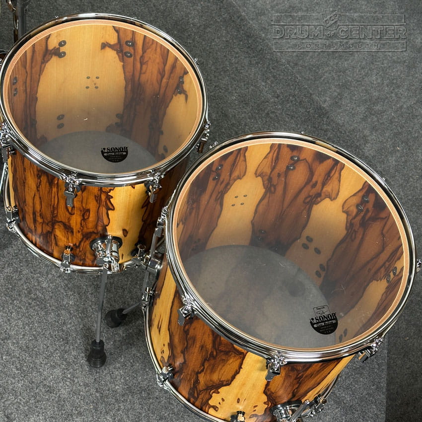 Sonor SQ2 Beech 5pc Drum Set African Marble Semi Gloss - Drum Center Of Portsmouth