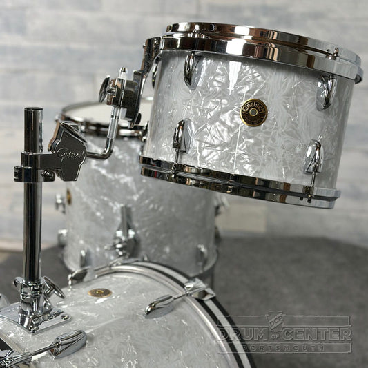 Gretsch USA Custom 3pc Drum Set 18/12/14 '60s Marine Pearl - Drum Center Of Portsmouth