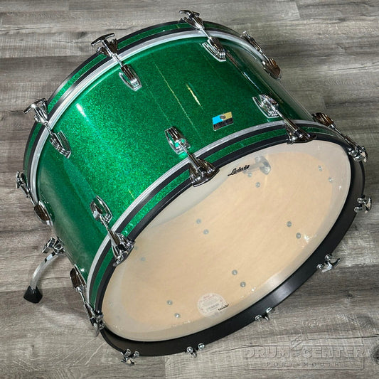 Ludwig Classic Maple 4pc Bonham Drum Set Green Sparkle - Drum Center Of Portsmouth