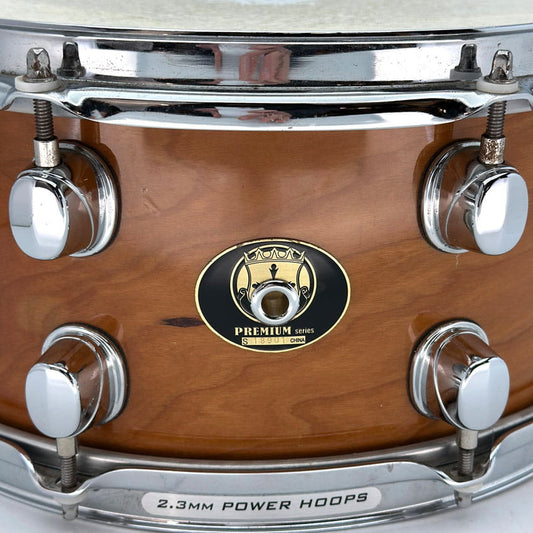 Used Mapex Black Panther Snare Drum 13x6 Natural Gloss - Good - Drum Center Of Portsmouth