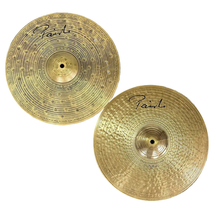 Used Paiste Signature Dark Energy Hi Hat Cymbals 14 - Good - Drum Center Of Portsmouth