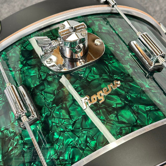Rogers Tower 3pc Drum Set Green Marine Pearl 20/12/14 - Drum Center Of Portsmouth