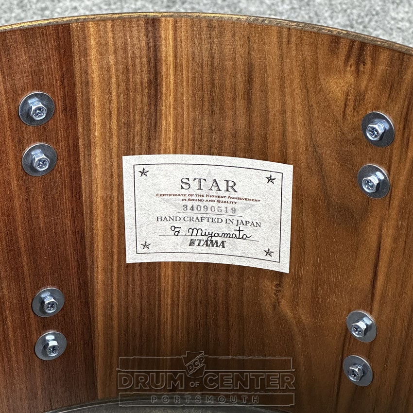 Tama Star Walnut 4pc Bop Drum Set Roasted Japanese Chestnut - Drum Center Of Portsmouth