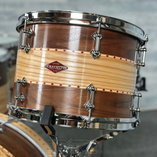 Craviotto Private Reserve Walnut/Ash 5pc Drum Set - Drum Center Of Portsmouth