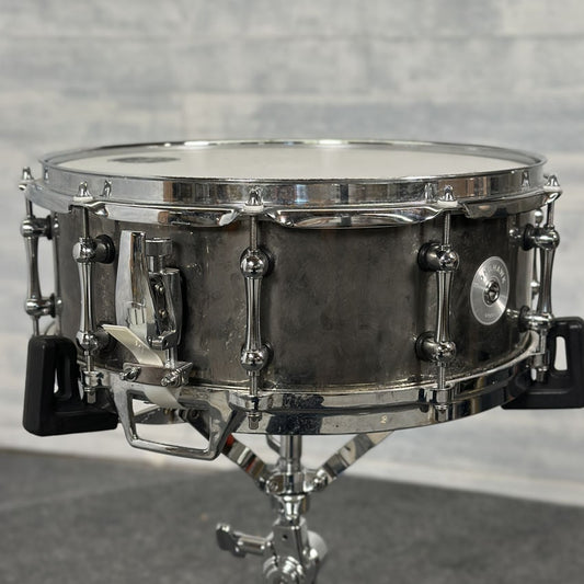 Used Mapex Steel Shell Snare Drum 14x5.5 - Fair - Drum Center Of Portsmouth