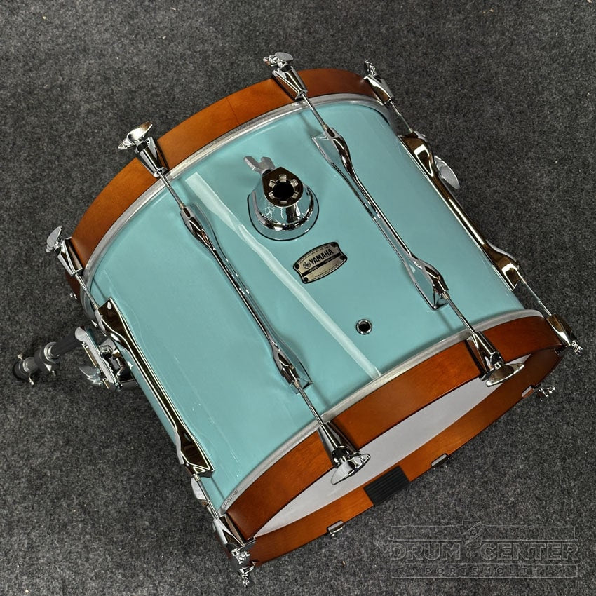 Yamaha Recording Custom 3pc Drum Set Surf Green 18/12/14 - Drum Center Of Portsmouth