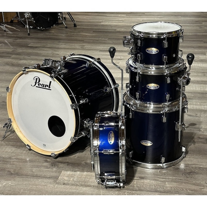 Used Pearl Decade Maple 5pc Drum Set Kobalt Blue Fade - Drum Center Of Portsmouth