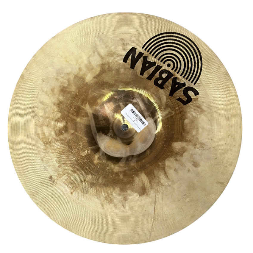 Used Sabian AAX Stage Crash Cymbal 16" - Fair - Drum Center Of Portsmouth