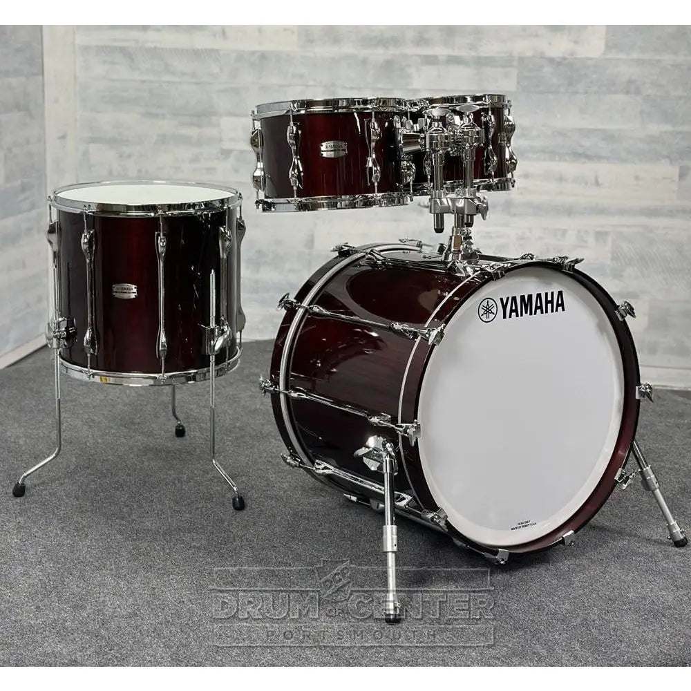 Yamaha Recording Custom 4pc Drum Set Classic Walnut w/22x16 BD - Drum Center Of Portsmouth