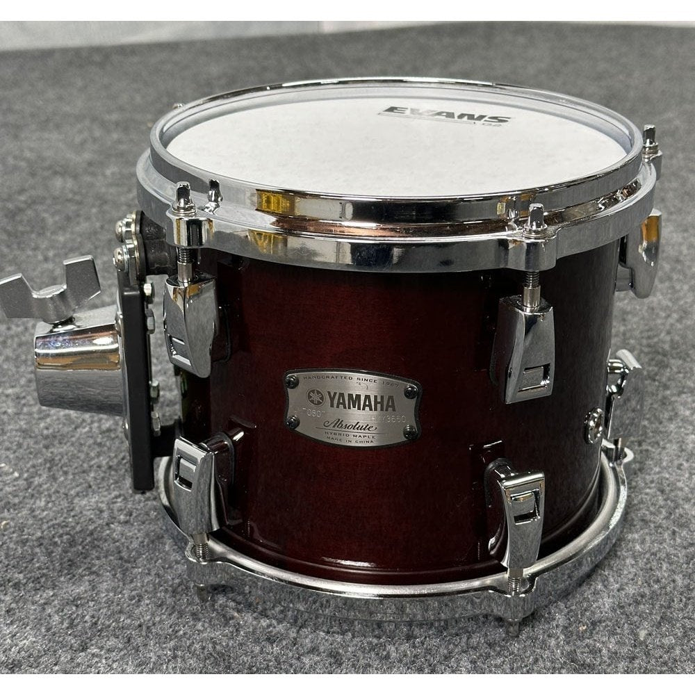 Used Yamaha Absolute Hybrid Maple Tom 8x7 Classic Walnut - Very Good - Drum Center Of Portsmouth
