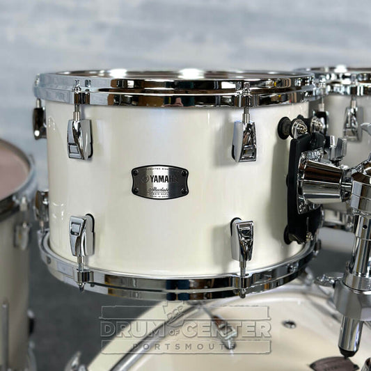 Yamaha Absolute Hybrid Maple 4pc Drum Set Polar White - Drum Center Of Portsmouth