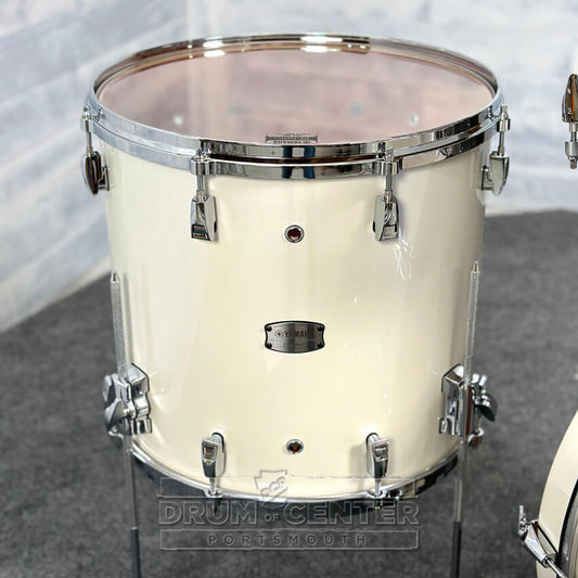 Yamaha Absolute Hybrid Maple 4pc Drum Set Polar White - Drum Center Of Portsmouth
