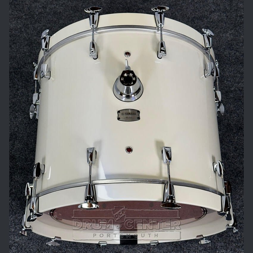 Yamaha Absolute Hybrid Maple 4pc Drum Set Polar White - Drum Center Of Portsmouth