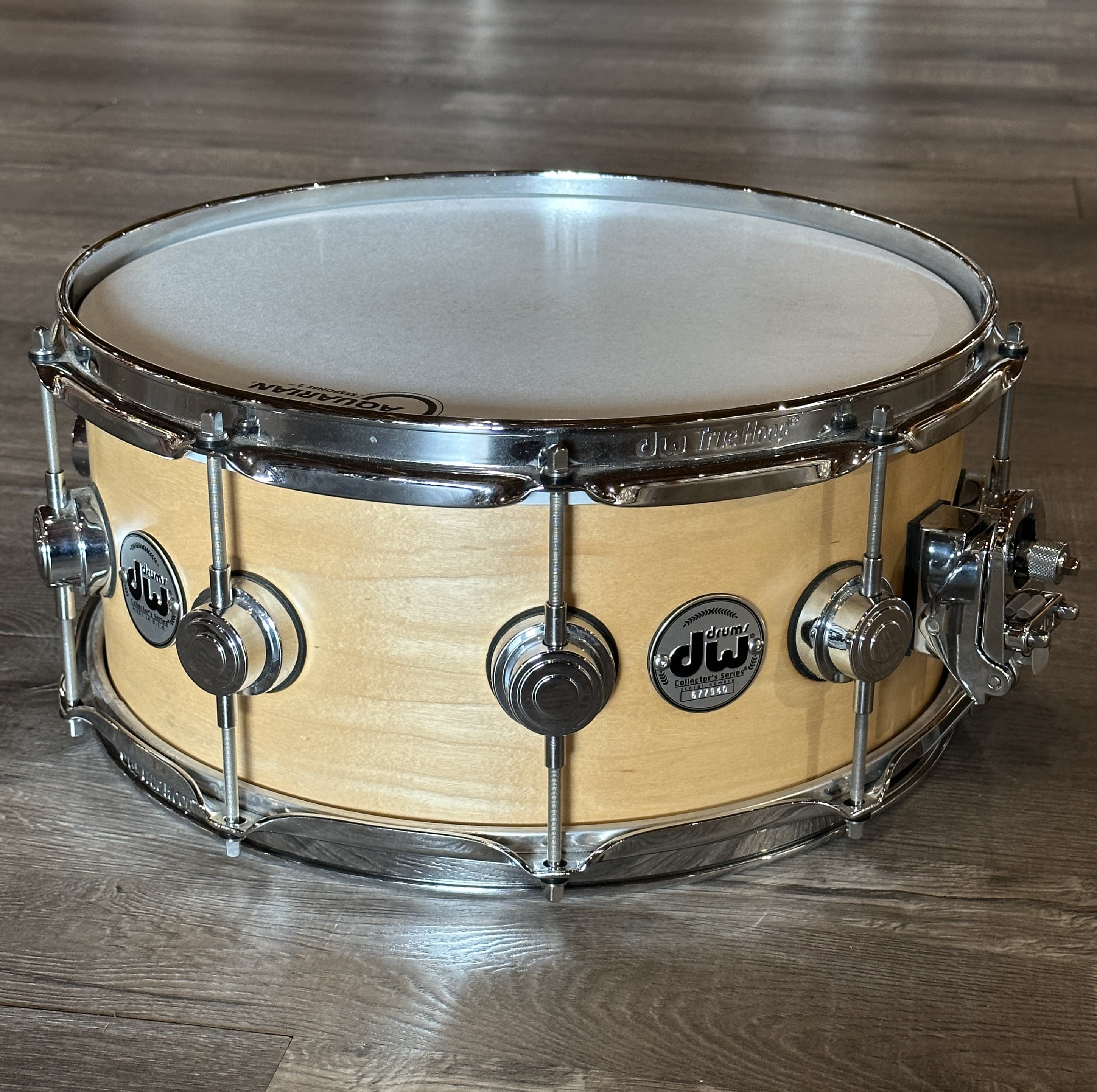 Used DW Collectors Maple Snare Drum 14x6.5