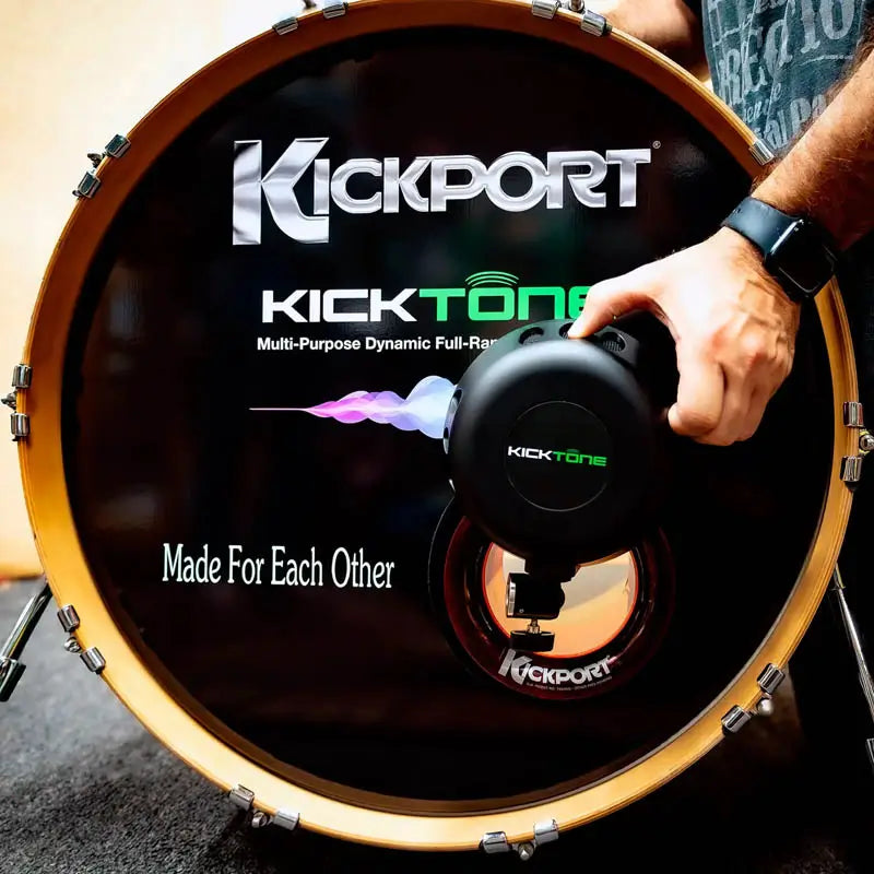 Kicktone Bass Drum Microphone Bundle w/Kickport & Hard Case - Drum Center Of Portsmouth