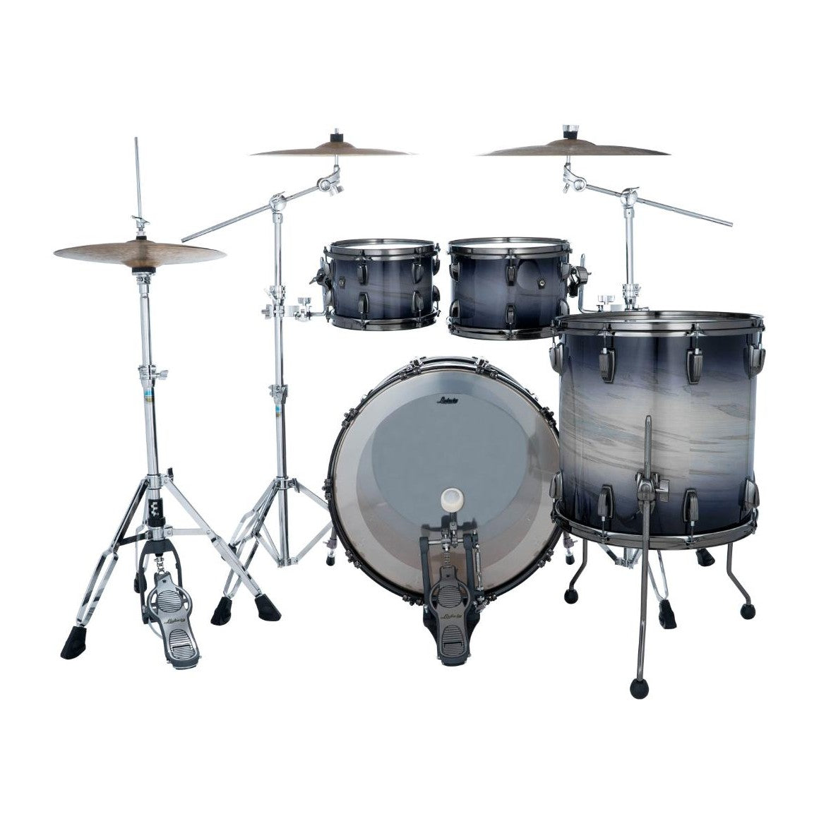 Ludwig Classic Maple Exotic Select 4pc Studio Drum Set Nocturne Burst - Drum Center Of Portsmouth