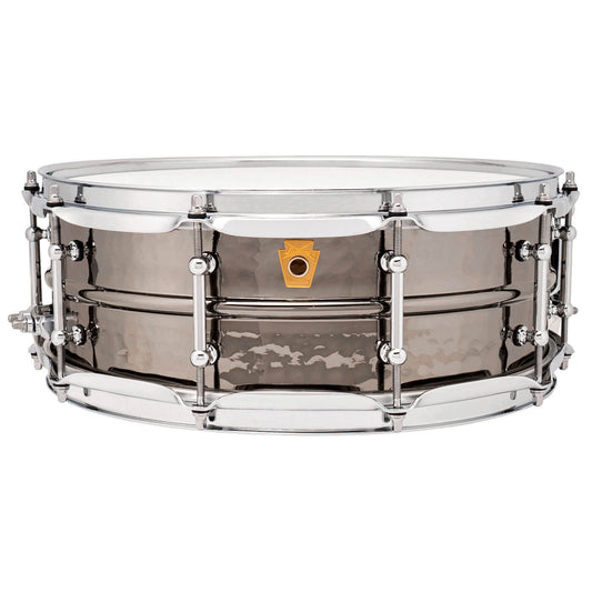 Ludwig LB416KT Black Beauty Snare Drum 14x5 Hammered w/Tube Lugs